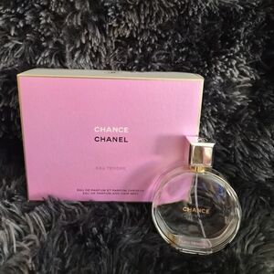 CHANEL Chance Eau Tendre Perfume Bottle and Box